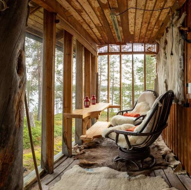 Дома для отпуска SUMMER - The White Blue Wilderness Lodge Инари-31